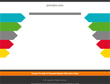 Tablet Screenshot of jenrubio.com